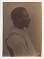 [Profile of a Seated African American Man], Thomas Eakins  American, Gelatin silver print