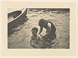 The Swimming Lesson, Alfred Stieglitz  American, Photogravure