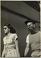[Male and Female Pedestrian, Detroit (for Fortune Magazine Article "Labor Anonymous")], Walker Evans  American, Gelatin silver print