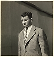 [Male Pedestrian in Tweed Coat, Detroit (for Fortune Magazine Article "Labor Anonymous")], Walker Evans  American, Gelatin silver print