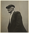 [Male Pedestrian in Cap and Dark Jacket, Detroit (for Fortune Magazine Article "Labor Anonymous")], Walker Evans  American, Gelatin silver print