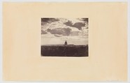 [Cloud Study over Paris], Charles Marville (French, Paris 1813–1879 Paris), Albumen silver print