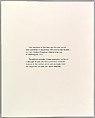 Description page 14 Pictures, William Eggleston (American, born Memphis, Tennessee, 1939), Ink on paper