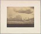 Etude de ciel, Charles Marville French, Salted paper print from glass negative
