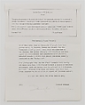 598 / Variable Piece #70 : 1971 (In Process) Global 1975, Douglas Huebler (American, 1924–1997), Gelatin silver prints and typescript
