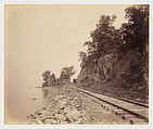 Cayuga Lake, Elbow Curve, William H. Rau  American, Albumen silver print from glass negative