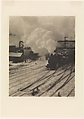Snapshot - In the New York Central Yards, Alfred Stieglitz  American, Photogravure