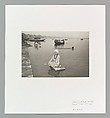 Balaka Giri on the Ganges, Ashi Ghat, Benares, India, Kevin Bubriski  American, Platinum-palladium print