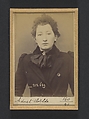 [Mugshots of Suspected Anarchists from French Police Files], Alphonse Bertillon (French, 1853–1914), Albumen silver prints and gelatin silver prints