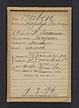 Baben. Hyppolyte, Antoine. 49 ans, né à St Sermain (Aveyron). Serrurier. Anarchiste. 9/3/94., Alphonse Bertillon (French, 1853–1914), Albumen silver print from glass negative