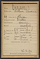 Tiran. Arthur, Théodore. 29 ans, né à Briec (Finistère). Serrurier. Anarchiste. 26/2/94., Alphonse Bertillon (French, 1853–1914), Albumen silver print from glass negative