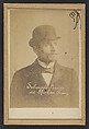 Schouppe. Placide. (dit Ricken, Franz). 35 ans, né à Dickenvenne (Belgique). Mécanicien. Vol., Alphonse Bertillon (French, 1853–1914), Albumen silver print from glass negative
