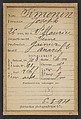 Simonin. Joseph. 26 ans, né à Saint-Maurice (Seine). Gainier. Anarchiste. 6/3/94., Alphonse Bertillon (French, 1853–1914), Albumen silver print from glass negative
