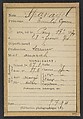 Spanagel. Emile, Ignace. 20 ans, né le 28/2/74 à Paris XVlle. Serrurier. Anarchiste. 7/7/94., Alphonse Bertillon (French, 1853–1914), Albumen silver print from glass negative