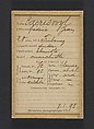 Baerisvuyl. Frédéric, Jean. 28 ans, né à Fribourg (Suisse). Ébéniste. Anarchiste. 8/1/93., Alphonse Bertillon (French, 1853–1914), Albumen silver print from glass negative