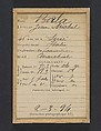 Barla. Jean Michel. 46 ans, né à Sirié (Italie). Mécanicien. Anarchiste. 2/3/94., Alphonse Bertillon (French, 1853–1914), Albumen silver print from glass negative