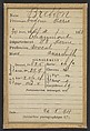 Bresson. Eugène, Marie. 30 ans, né le 4/7/63 à Chaumont (Haute-Marne). Avocat. Anarchiste. 20/1/94., Alphonse Bertillon (French, 1853–1914), Albumen silver print from glass negative