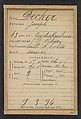 Decker. Jacques. 43 ans, né à Grodeskersheim (Bas-Rhin). Tailleur d'habits. Anarchiste. 9/3/94., Alphonse Bertillon (French, 1853–1914), Albumen silver print from glass negative