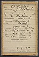 Grégoire. Alphonse. 27 ans, né à La Montagne (Loire-Inférieure). Mécanicien. Anarchiste. 2/7/94., Alphonse Bertillon (French, 1853–1914), Albumen silver print from glass negative