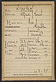 Imhof. Louis, Alfred. 37 ans, né à Mex (Suisse). Journalier. Anarchiste. 1/3/94., Alphonse Bertillon (French, 1853–1914), Albumen silver print from glass negative