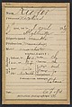 Kieffer. Nicolas. 35 ans, né le 8/4/59 à Haltuiller (Meurthe). Menuisier. Anarchiste. 2/7/94., Alphonse Bertillon (French, 1853–1914), Albumen silver print from glass negative