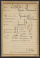 Lepla. Henri, Florimond. 25 ans, né à Gand (Belgique). Anarchiste. 1/3/94., Alphonse Bertillon (French, 1853–1914), Albumen silver print from glass negative