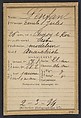Lenfant. Émile, Jules. 26 ans, né à Choisy-le-Roi (Seine). Modeleur. Anarchiste. 2/3/94., Alphonse Bertillon (French, 1853–1914), Albumen silver print from glass negative