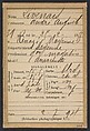 Livenais (ou Livenay), André. 39 ans, né à Renazé (Mayenne). Garçon de magasin. Anarchiste. 2/7/94., Alphonse Bertillon (French, 1853–1914), Albumen silver print from glass negative