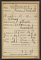 Lutringer. Pierre, Léopold. 43 ans, né le 25/11/50 à Stenay (Meuse). Cordonnier. Anarchiste. 3/7/94., Alphonse Bertillon (French, 1853–1914), Albumen silver print from glass negative