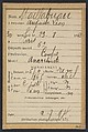 Maillabuau. Auguste, Léon. 30 ans, né le 23/8/93 à Paris Vle. Anarchiste. 2/7/94., Alphonse Bertillon (French, 1853–1914), Albumen silver print from glass negative