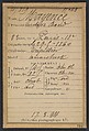 Mayence. Gustave, David. 33 ans, né le 29/5/60 à Paris XVllle. Tapissier. Anarchiste. 17/3/94., Alphonse Bertillon (French, 1853–1914), Albumen silver print from glass negative