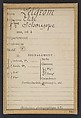 Pelgrom. Elise (femme Schouppe). Deux photographies, dont une légendée: Reprod. faite 22/2/93., Alphonse Bertillon (French, 1853–1914), Albumen silver print from glass negative