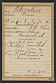 Peticolin. Henri. 23 ans, né le 8/6/71 à Goersdorf (Bas-Rhin). Vernisseur. Anarchiste. 2/7/94., Alphonse Bertillon (French, 1853–1914), Albumen silver print from glass negative