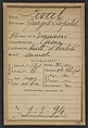 Pivat. Georges, Léopold. 34 ans, né à Vauxcié (Aisne). Tailleur d'habits. Anarchiste. 9/3/94., Alphonse Bertillon (French, 1853–1914), Albumen silver print from glass negative