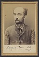 Rampin. Pierre. 3/7/94, Alphonse Bertillon (French, 1853–1914), Albumen silver print from glass negative