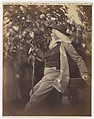 Charles Hay Cameron, Esq., in His Garden at Freshwater, Julia Margaret Cameron British, born India, Albumen silver print from glass negative