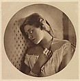 Ellen Terry, at the age of sixteen, Julia Margaret Cameron British, born India, Carbon print