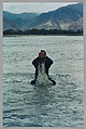 Stamping the Water (Performance in the Lhasa River, Tibet, 1996), Song Dong (Chinese, born Beijing, 1966), Chromogenic prints