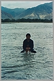 Stamping the Water (Performance in the Lhasa River, Tibet, 1996), Song Dong (Chinese, born Beijing, 1966), Chromogenic prints