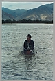 Stamping the Water (Performance in the Lhasa River, Tibet, 1996), Song Dong (Chinese, born Beijing, 1966), Chromogenic prints