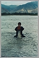 Stamping the Water (Performance in the Lhasa River, Tibet, 1996), Song Dong (Chinese, born Beijing, 1966), Chromogenic prints