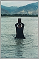 Stamping the Water (Performance in the Lhasa River, Tibet, 1996), Song Dong (Chinese, born Beijing, 1966), Chromogenic prints