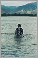 Stamping the Water (Performance in the Lhasa River, Tibet, 1996), Song Dong (Chinese, born Beijing, 1966), Chromogenic prints