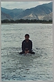 Stamping the Water (Performance in the Lhasa River, Tibet, 1996), Song Dong (Chinese, born Beijing, 1966), Chromogenic prints