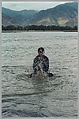 Stamping the Water (Performance in the Lhasa River, Tibet, 1996), Song Dong (Chinese, born Beijing, 1966), Chromogenic prints