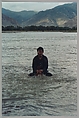 Stamping the Water (Performance in the Lhasa River, Tibet, 1996), Song Dong (Chinese, born Beijing, 1966), Chromogenic prints