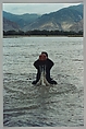 Stamping the Water (Performance in the Lhasa River, Tibet, 1996), Song Dong (Chinese, born Beijing, 1966), Chromogenic prints