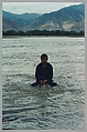 Stamping the Water (Performance in the Lhasa River, Tibet, 1996), Song Dong (Chinese, born Beijing, 1966), Chromogenic prints