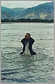 Stamping the Water (Performance in the Lhasa River, Tibet, 1996), Song Dong (Chinese, born Beijing, 1966), Chromogenic prints