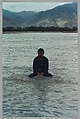 Stamping the Water (Performance in the Lhasa River, Tibet, 1996), Song Dong (Chinese, born Beijing, 1966), Chromogenic prints
